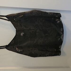 Black Lace Camisole L